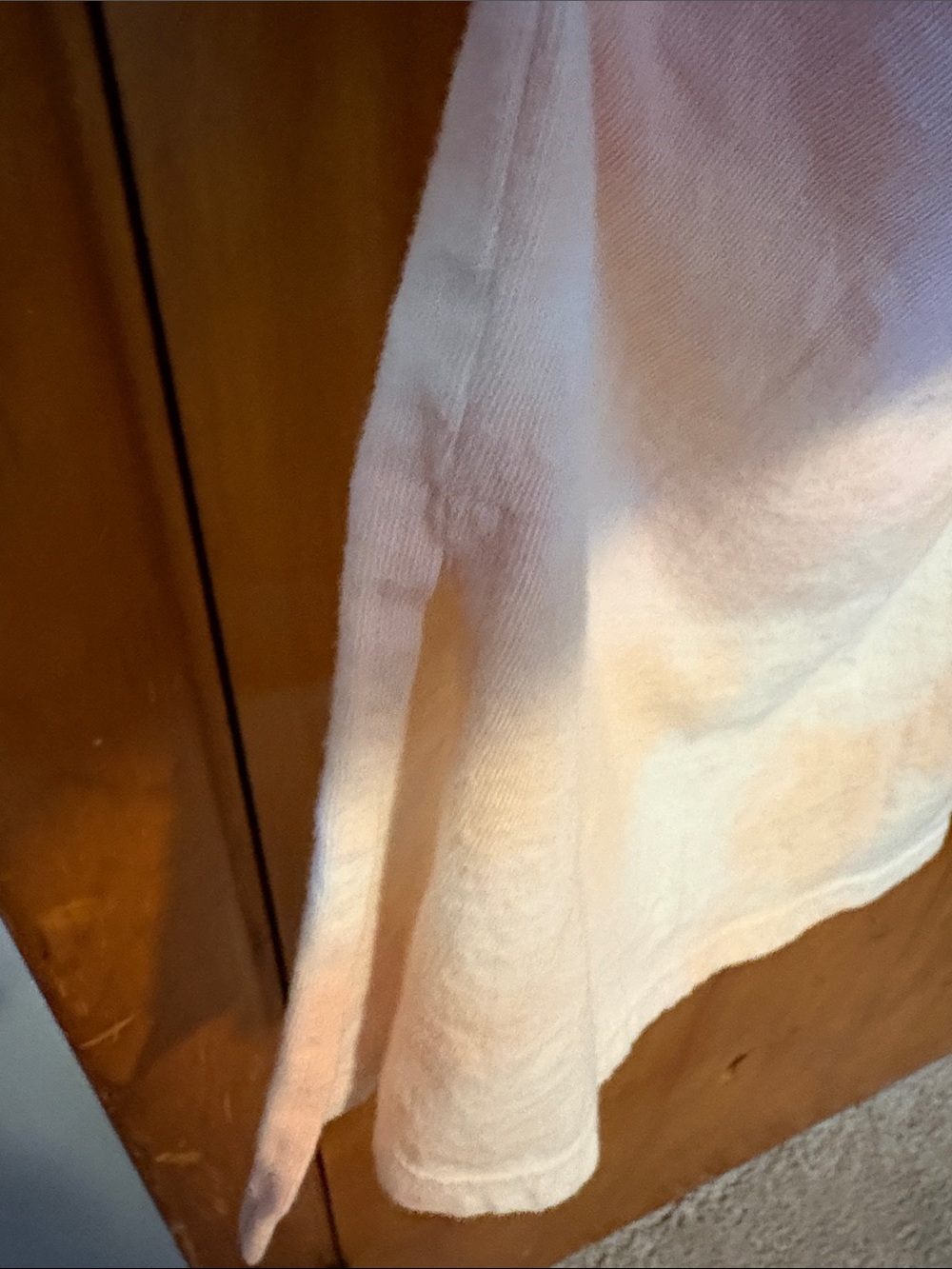 Sonoma Pink and White Tie-Dye Midi Tank Dress - Size M - Picture 3 of 8